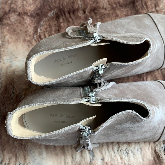 Rag and Bone Margot Fringe Suede Booties - Picture 7 of 12